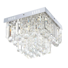 GLOBO 68594-6A Mennyezeti króm, akril, LED 3W 9,6V, 250lm, 4000K, 320x320x240mm világítás