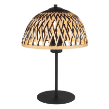 GLOBO COLLY 15767T bambusz asztali lámpa, 1x15W E27 LED világítás