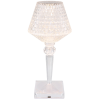 Globo Eastern Europe s.r.o Szabályozható asztali kristály lámpa, 21 cm, hidegfehér-melegfehér (Gixi)