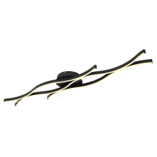 GLOBO Geronimo fekete-opál LED mennyezeti lámpa (GLO-67206D) LED 1 izzós IP20 világítás