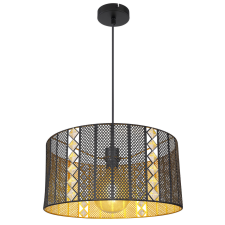 GLOBO Globo ABINI 15450H függeszték kristály dekorral, 1x60W E27 világítás