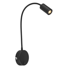 GLOBO Globo MILLY 57311B falilámpa flexibilis szárral, kapcsolóval, 1x3W LED, 3000K, 107 lm világítás