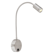 GLOBO Globo MILLY 57311N falilámpa flexibilis szárral, kapcsolóval, 1x3W LED, 3000K, 107 lm világítás