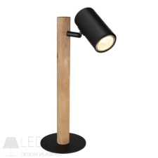GLOBO HERTI 57913T Asztali lámpa fa sötétbarna világítás
