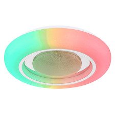 GLOBO LED mennyezeti lámpa RGB színváltós funkcióval 39 cm átmérő akril búra világítás
