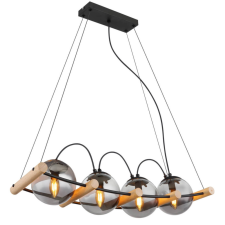 GLOBO LEONA 15883-4H függeszték, 4x15W E27 LED világítás