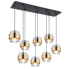 GLOBO MILLEY 15560-8H függeszték, 8x60W E27 világítás