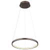 GLOBO Ralph barna-opál LED függesztett lámpa (GLO-67192-19BR) LED 1 izzós IP20