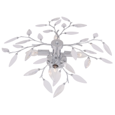 GLOBO Vida króm-átlátszó mennyezeti lámpa (GLO-63160-4) E14 4 izzós IP20 világítás