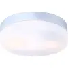 GLOBO Vranos ezüst-opál kültéri mennyezeti lámpa (GLO-32112) E27 2 izzós IP44