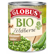  Globus bio zöldborsó konzerv 1 db konzerv