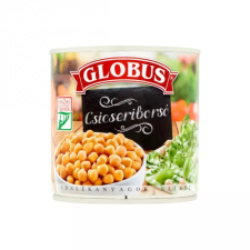 Globus Csicseriborsó, párolt, tartósítószermentes, konzerv, 300/265 g reform élelmiszer