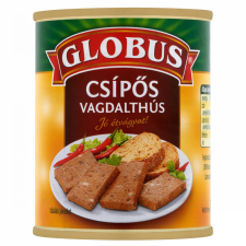 Globus csípős vagdalthús 130 g konzerv