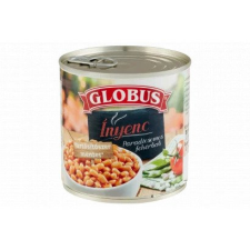  GLOBUS KONZERV Paradicsomos fehérbab fémd. 400g/240g TZ. konzerv