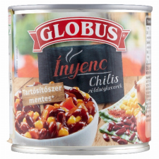 Globus Konzervipari ZRt Globus Ínyenc chilis zöldségkeverék 400 g konzerv