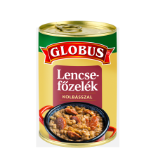 Globus lencsefőzelék kolbásszal 400 g alapvető élelmiszer