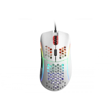 Glorious Egér Glorious Model D RGB Optikai USB Glossy Fehér egér