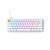 Glorious PC Gaming Race Glorious GMMK Compact White Ice Edition - Gateron-Brown, fehér, US