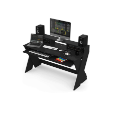 Glorious Sound Desk Pro Black Stúdió asztal (fekete) íróasztal