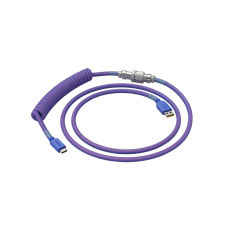 Glorious USB-C billentyűzet spirálkábel lila (GLO-CBL-COIL-NEBULA) billentyűzet