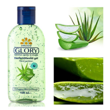 GLORY Kézfertőtlenítő gél - antibakteriális - 100 ml - Glory Aloe Vera tisztító- és takarítószer, higiénia