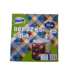  Glossy befőzési fólia 17 cm x 17 cm 50 db konyhai eszköz