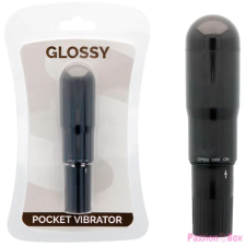 GLOSSY ZSEBVIBRÁTOR - FEKETE vibrátorok