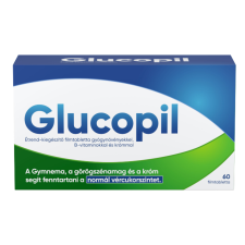  Glucopil Étrend-kiegészítő filmtabletta gyógynövényekkel 60x vitamin és táplálékkiegészítő
