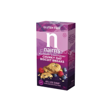  GLUTÉNMENTES NAIRNS TELJESKIŐRLÉSŰ (63%) ROSTDÚS ZABKEKSZ ÁFONYA &amp; MÁLNA 160G reform élelmiszer