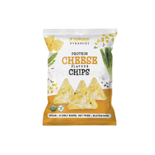  GLUTÉNMENTES POPCROP PYRAMIDS SAJTOS-ÚJHAGYMÁS PROTEIN CHIPS 60G reform élelmiszer