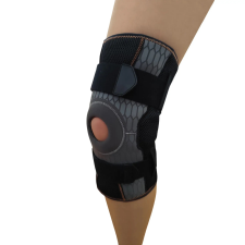  GM-K8 Térdortézis L, Szürke-fekete gyógyászati segédeszköz
