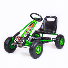 Go-kart Baby Mix Razor pedálos gyerek gokart zöld lábbal hajtható járgány