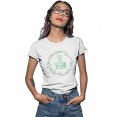  Go Vegan - Női Póló