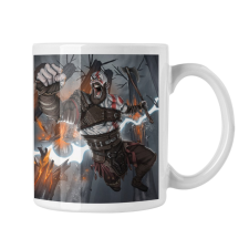 God of War Kartos Portré - Fehér Bögre bögrék, csészék