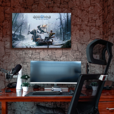  God of War Ragnarök - Vászonkép grafika, keretezett kép
