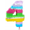 Godan 4-es szám formájú pinata - 35 x 7,5 x 50 cm (591954)