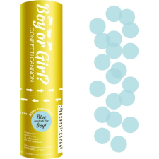 Godan Boy Or Girl Reveal Konfetti Kilövő 15 cm Kék Konfettivel (GODA2005) party kellék