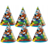 Godan Disney Mickey egeres papír party kalap 6db-os szett (488175)