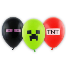 Godan Minecraft: Pixelek lufi csomag - 6 db party kellék