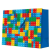 Godan Színes LEGO kockák ajándéktasak - 33,5 x 26,5 cm, horizontális