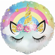 Godan Unikornis Fólia Lufi - Pasztell, 45 cm (481241) party kellék