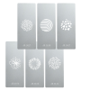 Godox AK-GS2 Metal GOBO Set - AK-R21 Fresnel előtéthez