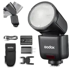 Godox V1mid Fuji Fényképezőgép Vaku 650Ws vaku