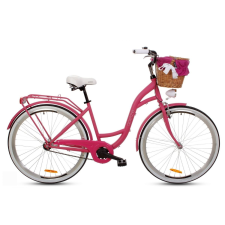 GOETZE ® Colorus Női kerékpár 1 fokozat 28″, 160-185 cm magassag, Rózsaszín city kerékpár