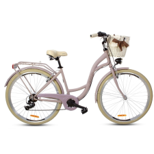 GOETZE ® Mood Női kerékpár 7 fokozat 28″, 160-185 cm magasság, Lilac city kerékpár