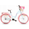 GOETZE ® Style Női kerékpár 1 fokozat 24″ kerék 130-165 cm magassag, Rózsaszín