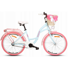 GOETZE ® Style Női kerékpár 1 fokozat 24″ kerék 130-165 cm magassag, Rózsaszín city kerékpár