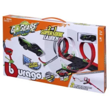  GoGears Extreme 25 méteres autópálya 2 autóval, 3 féle építés autópálya és játékautó