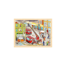 Goki 57336 tűzoltóság 96 darabos puzzle puzzle, kirakós