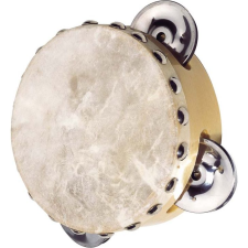 Goki Csörgődob - natúr, 3 csörgővel, goki (UC086) készségfejlesztő